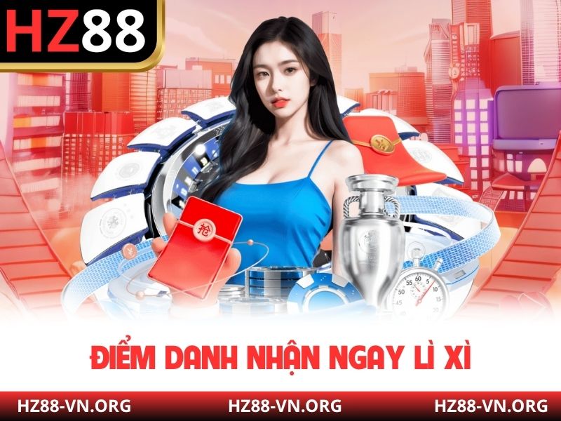 Điểm danh nhận ngay Lì Xì