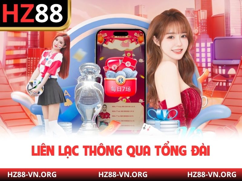 Liên lạc thông qua tổng đài